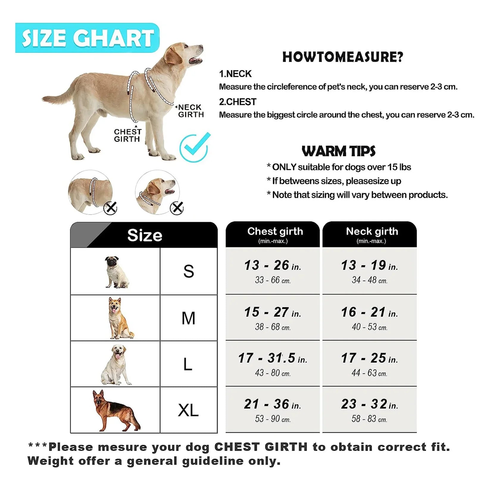 Adjustable No-Pull Dog Harness — Padded Vest with Control Handle