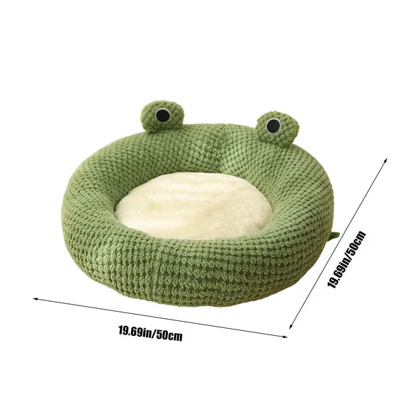 Cosy Igloo Fleece Cave Bed — For Cats & Dogs
