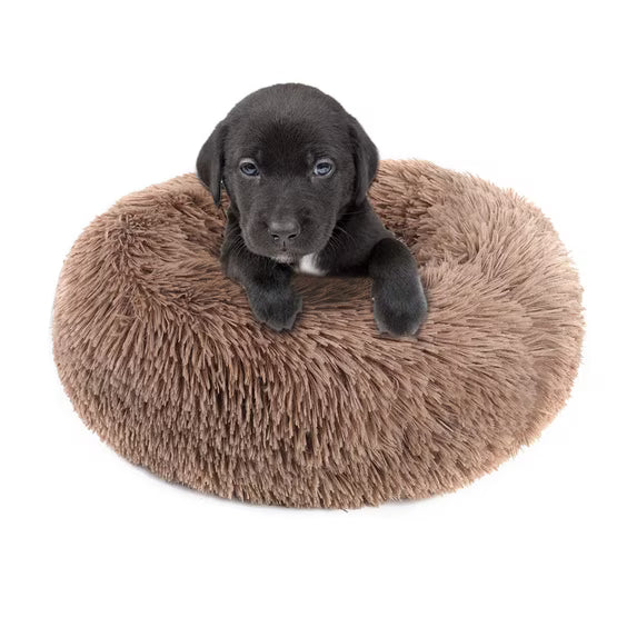 Fluffy Plush Winter Dog Bed