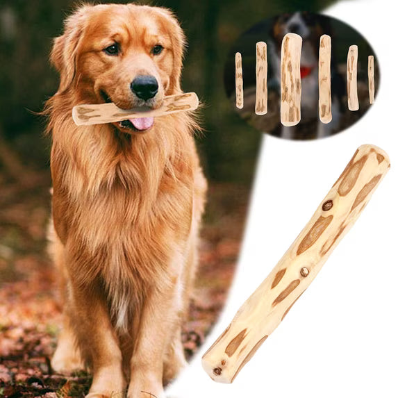 Natural Coffee Wood Dog Chew Stick
