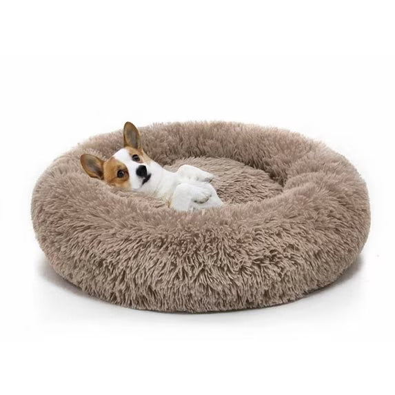 Fluffy Plush Winter Dog Bed