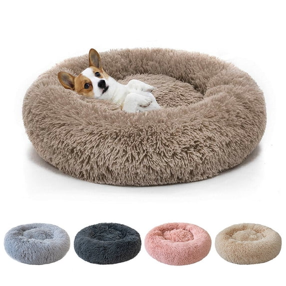 Fluffy Plush Winter Dog Bed